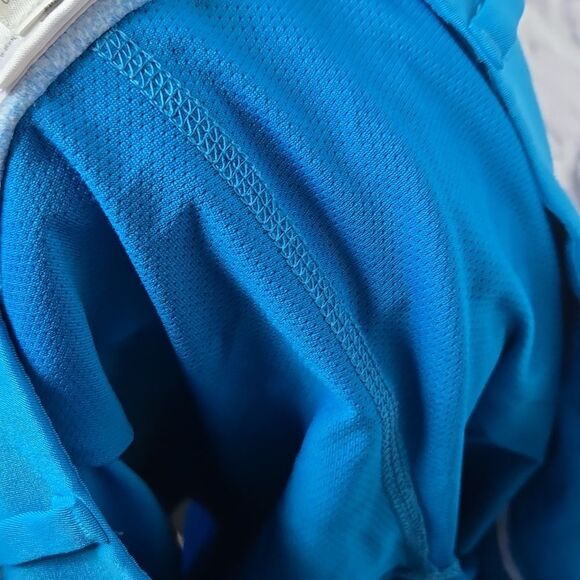 Adidas Women's Climacool Golf Tennis Skort Sporty Skirt Solar Blue Knit Short - Picture 10 of 10